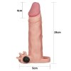 Add 2 Pleasure X Tender Vibrating Penis Sleeve Flesh